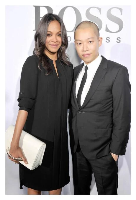 Zoe Saldana(柔伊莎達娜)and Jason Wu(吳季剛)