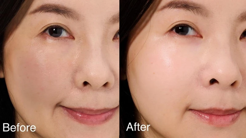 使用後加倍澎潤