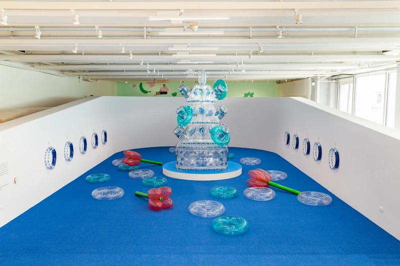 走路草農/藝團《靜物劇場》,2025,委託製作,依現場尺寸而定。圖像由藝術家與臺北市立美術館提供。 走路草農/藝團《靜物劇場》,2025,委託製作,依現場尺寸而定。圖像由藝術家與臺北市立美術館提供。