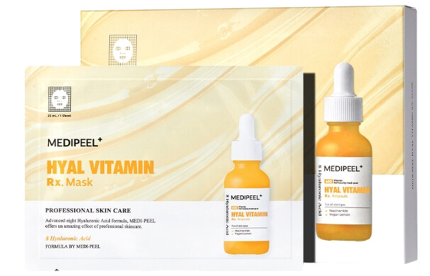 MEDIPEEL美蒂菲8重玻尿酸維他命滋潤面膜一盒5片,NT299 MEDIPEEL美蒂菲8重玻尿酸維他命滋潤面膜一盒5片,NT299