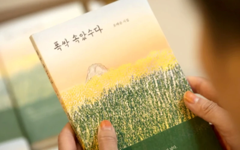 《苦盡柑來遇見你》吳愛純詩集 ©Netflix 《苦盡柑來遇見你》吳愛純詩集 ©Netflix