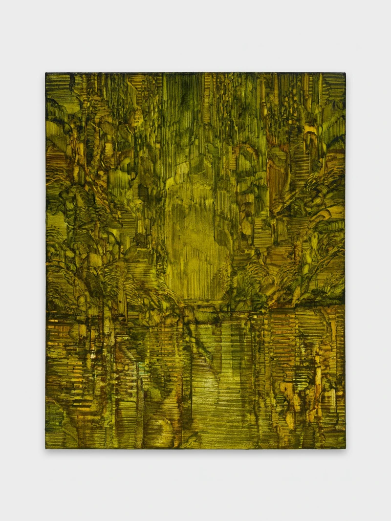 Kutlesa Alexandre Wagner, “Laguna”, 2025, Oil on canvas, 100 x 80 cm. © Alexandre Wagner. Image courtesy of the artist and Kutlesa. Photo: Ana Pigosso. Kutlesa Alexandre Wagner, “Laguna”, 2025, Oil on canvas, 100 x 80 cm. © Alexandre Wagner. Image courtesy of the artist and Kutlesa. Photo: Ana Pigosso.