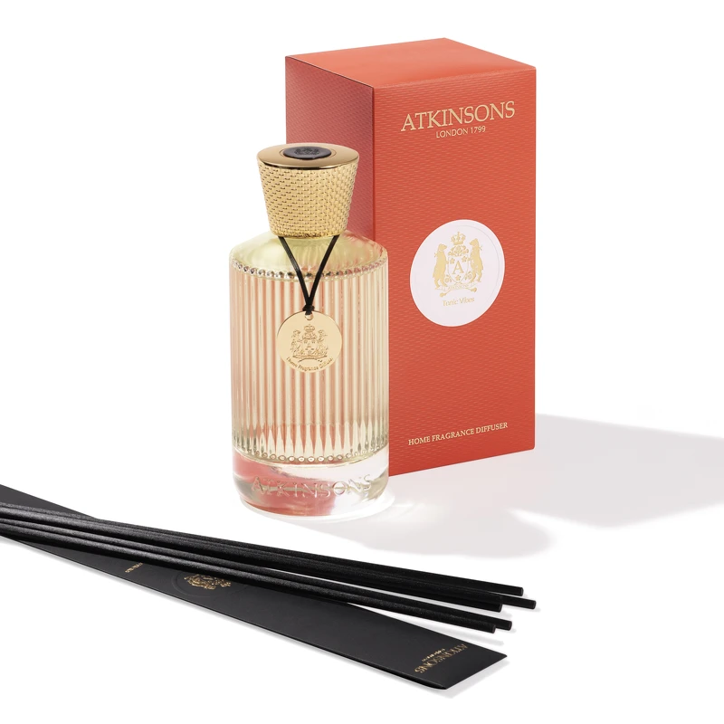 ATKINSONS阿特金森 MOJITO 擴香(薄荷與萊姆)250ml/NT$2,880元、500ml/NT$4,180元。 ATKINSONS阿特金森 MOJITO 擴香(薄荷與萊姆)250ml/NT$2,880元、500ml/NT$4,180元。