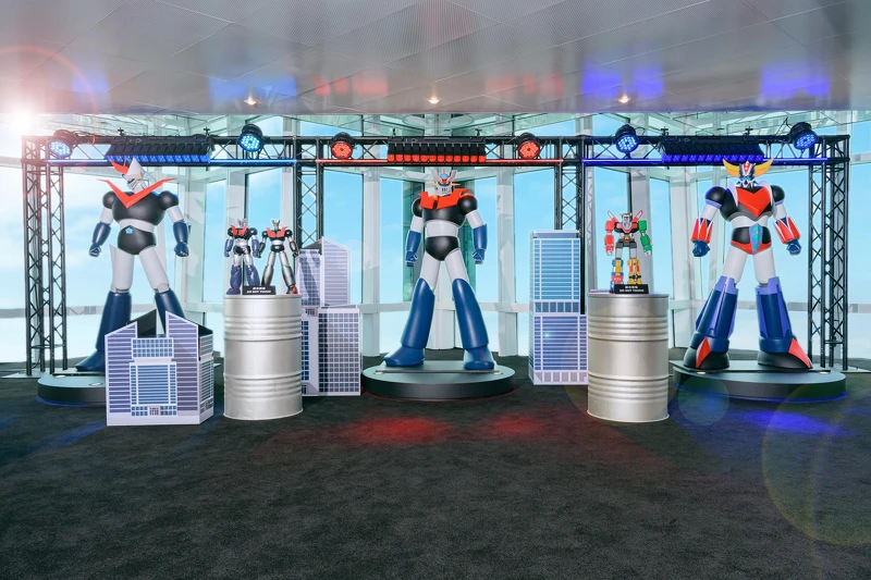 台北101超級機器人傳奇特展。 台北101超級機器人傳奇特展。