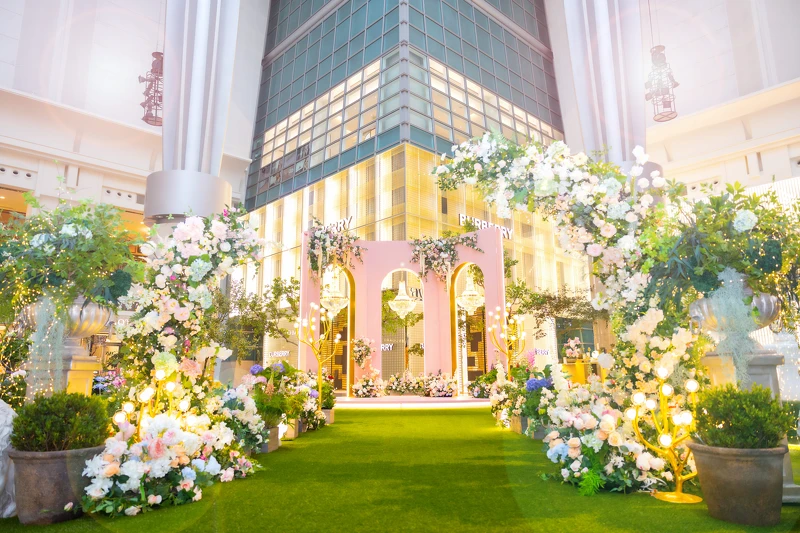 4F 都會廣場夢幻香氛花園。 4F 都會廣場夢幻香氛花園。