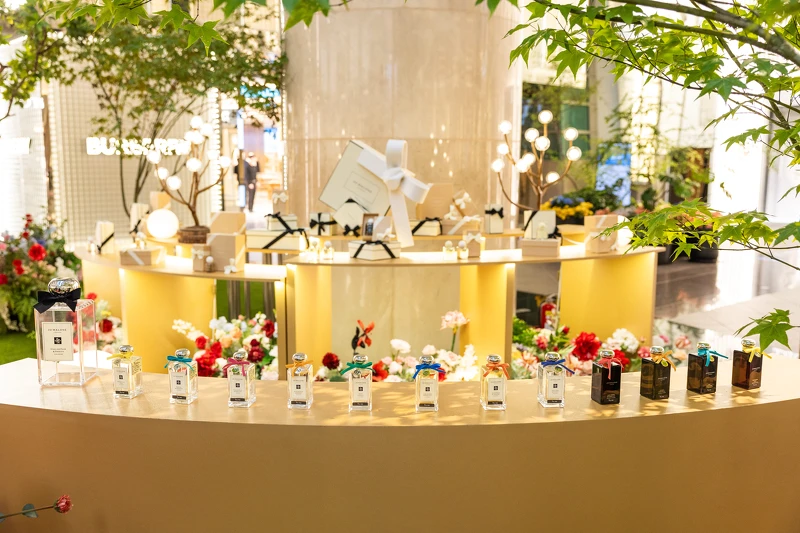 Jo Malone London海嶼花園系列特展。 Jo Malone London海嶼花園系列特展。