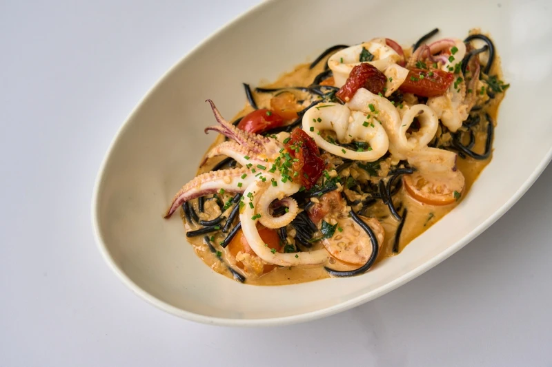 「爐烤中卷義大利麵」。