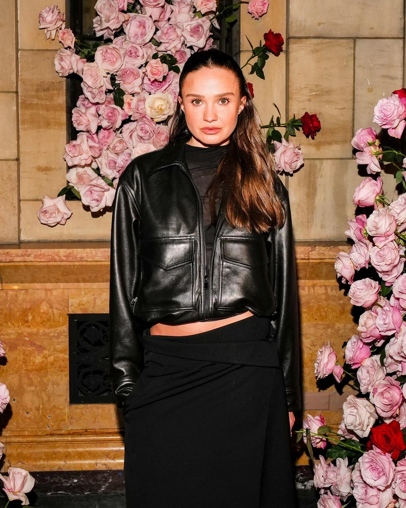 設計師Magda Butrym出席紐約發佈派對活動。 設計師Magda Butrym出席紐約發佈派對活動。