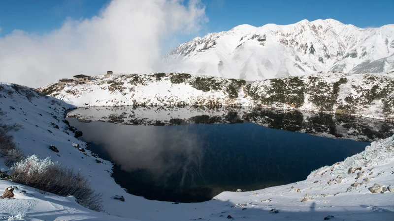 立山黑部／黑部立山景點：最美火山湖「禦庫裡池」