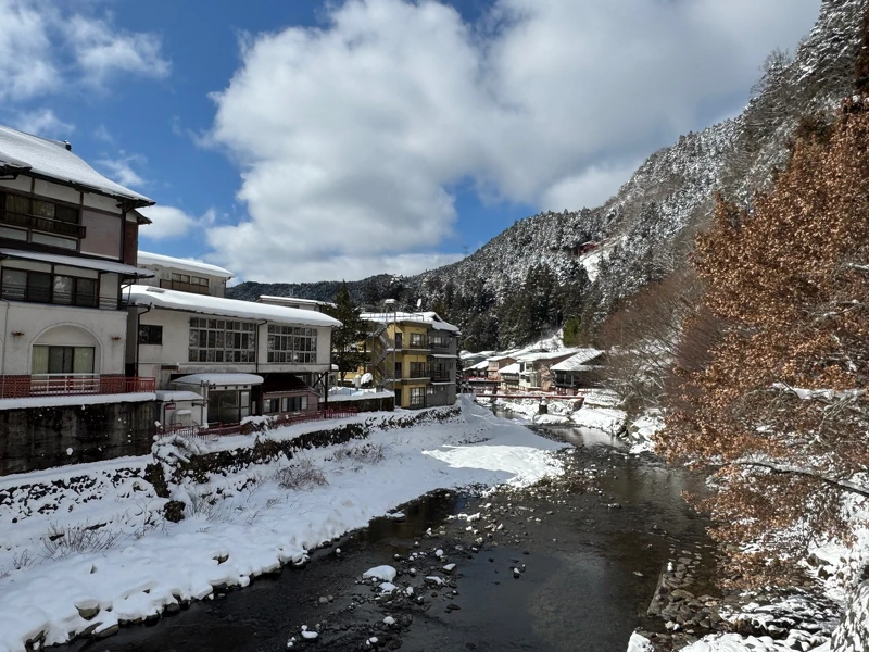 下雪的天川村乍看是不是頗有烏來的風味? 下雪的天川村乍看是不是頗有烏來的風味?