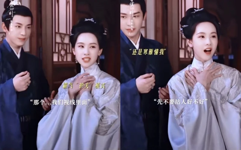 陳都靈片場護夫超帥氣。