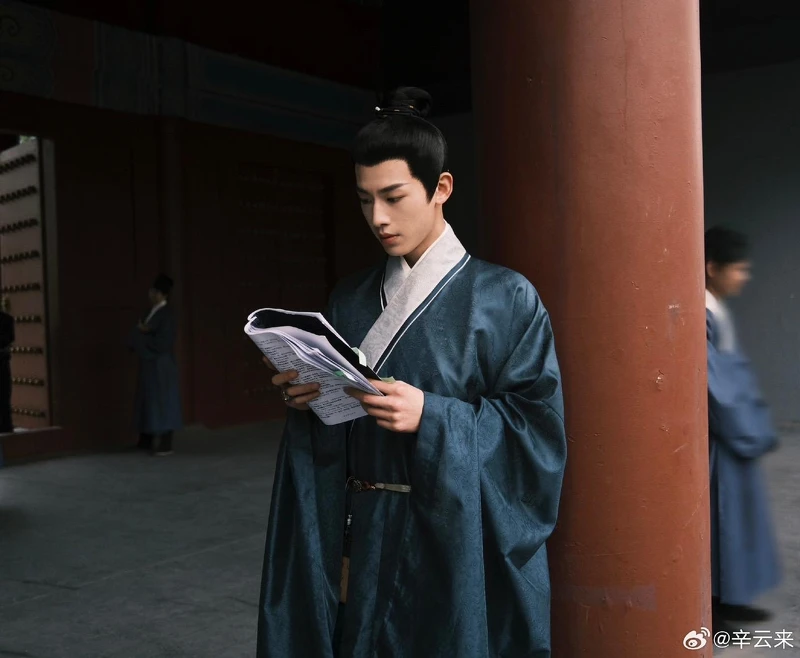  辛雲來因單純特質獲選男主。