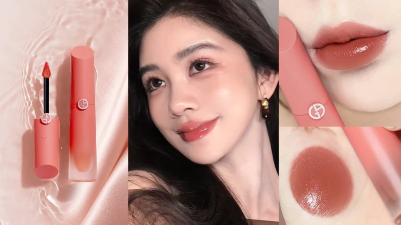 圖片來源: 小紅書 | 奢華絲緞訂製水唇釉 威尼斯日出限定版 #20朝霞暖棕|定價1,600元 圖片來源: 小紅書 | 奢華絲緞訂製水唇釉 威尼斯日出限定版 #20朝霞暖棕|定價1,600元