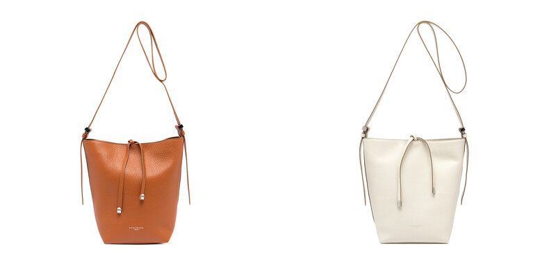 Amelia皮革水桶包，NT11,800。