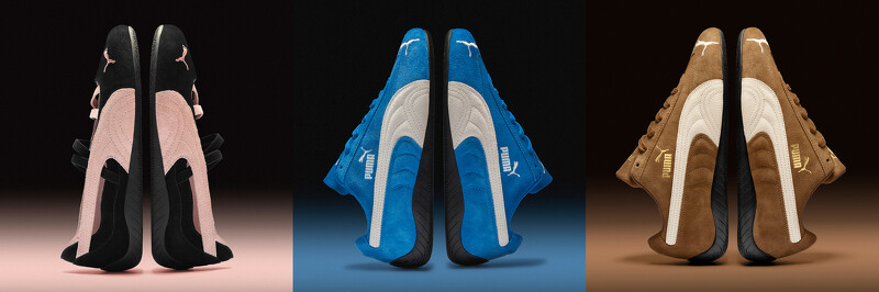 Speedcat Ballet,NT2680、Speedcat系列新色(寶藍、摩卡棕),各NT3280。 Speedcat Ballet,NT2680、Speedcat系列新色(寶藍、摩卡棕),各NT3280。