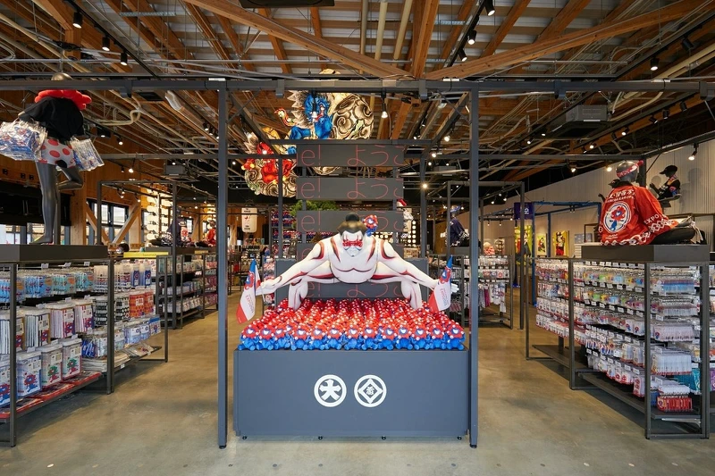 大阪世博商店。 大阪世博商店。