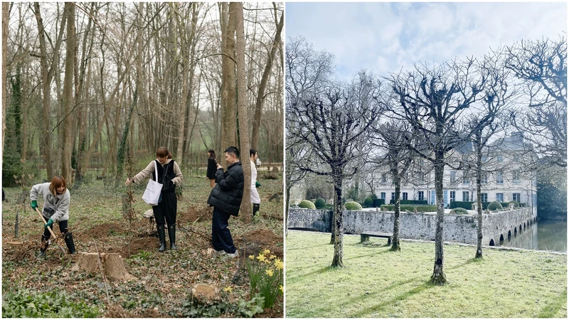 活動中亦有植樹環節,響應永續議題。 活動中亦有植樹環節,響應永續議題。