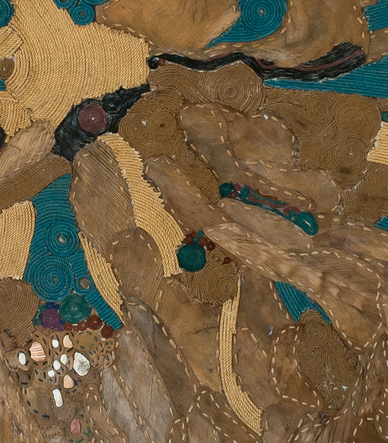 生命記憶的碎形圖靜靜等待（局部）｜© 版權屬藝術家所有