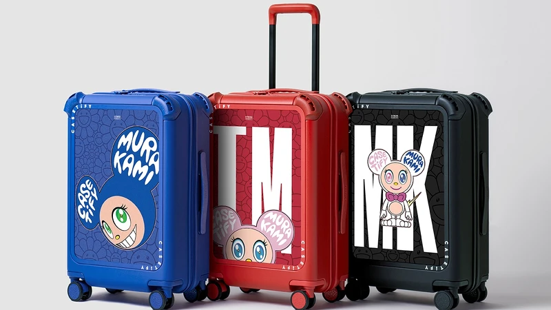 村上隆與Casetify聯名包括去年底剛發表的行李箱系列 村上隆與Casetify聯名包括去年底剛發表的行李箱系列