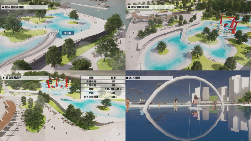 「星光水岸公園」模擬圖規劃