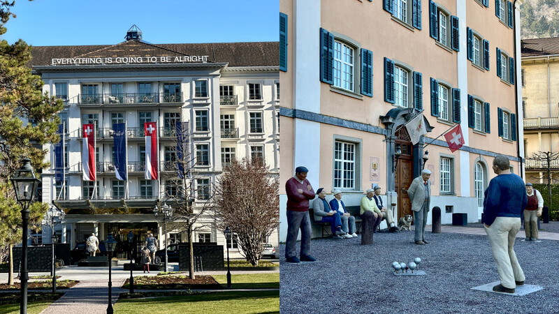 巴德拉格茲度假大酒店戶外造景,用藝術妝點環境 巴德拉格茲度假大酒店戶外造景,用藝術妝點環境