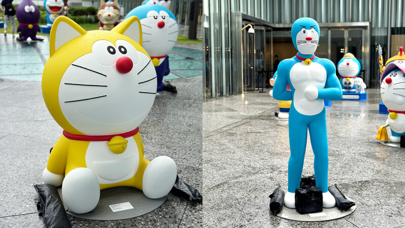 《100%哆啦A夢&FRIENDS 巡迴特展 香港站》展出100隻造型哆啦A夢!Photo/Benny 《100%哆啦A夢&FRIENDS 巡迴特展 香港站》展出100隻造型哆啦A夢!Photo/Benny