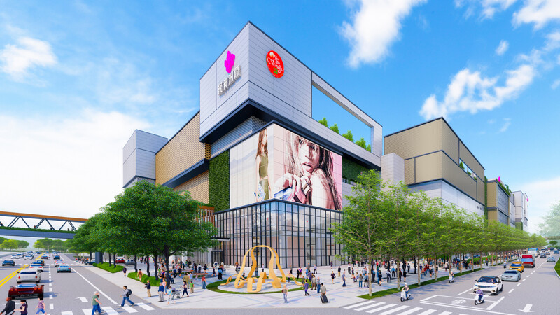 漢神洲際購物中心外觀 漢神洲際購物中心外觀