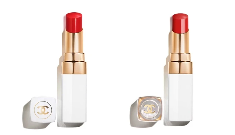 (左為香奈兒COCO持色潤唇膏#920蜜蘋果、右為香奈兒COCO晶亮潤唇膏#756櫻桃) (左為香奈兒COCO持色潤唇膏#920蜜蘋果、右為香奈兒COCO晶亮潤唇膏#756櫻桃)