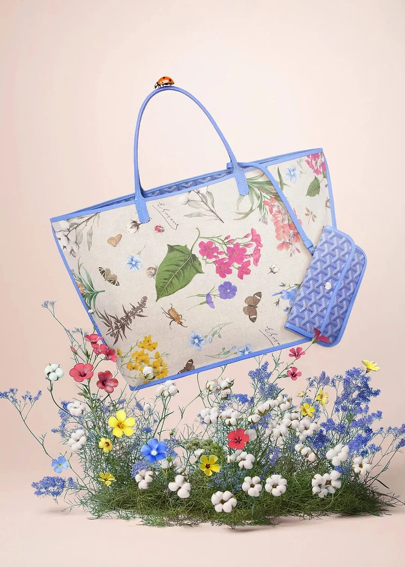 Goyard推出限量超人氣托特包新配色,充滿浪漫氣息。 Goyard推出限量超人氣托特包新配色,充滿浪漫氣息。