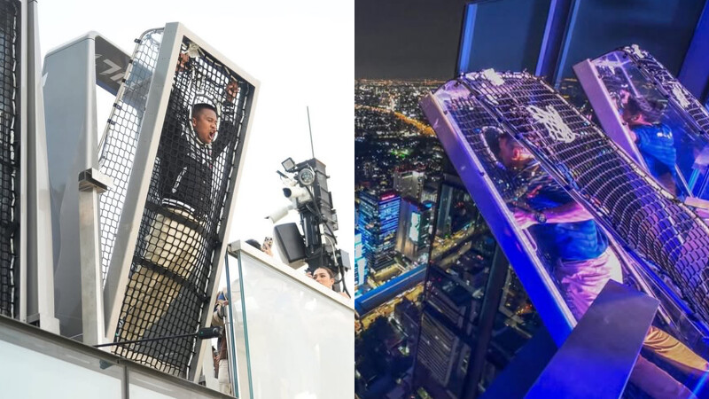 曼谷全新刺激設施「Mahanakhon Bangkok I-Tilt」