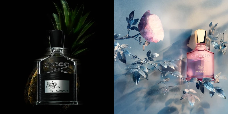 左-CREED阿文圖斯;右-CREED 晨曦玫瑰。 左-CREED阿文圖斯;右-CREED 晨曦玫瑰。