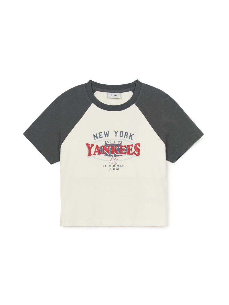 復古撞色T-shirt NT.1990