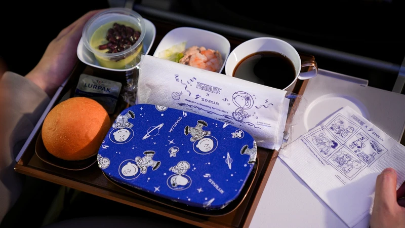 2025「星宇航空STARLUX x PEANUTS史努比主題航班」機上備品 2025「星宇航空STARLUX x PEANUTS史努比主題航班」機上備品