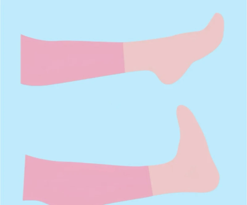 勾腳趾、Photo/小紅書