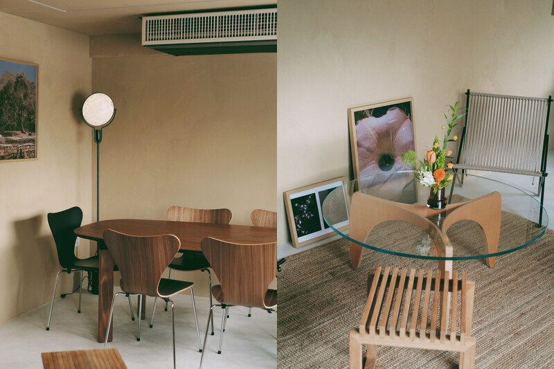 二樓空間設置了許多經典座椅。 二樓空間設置了許多經典座椅。