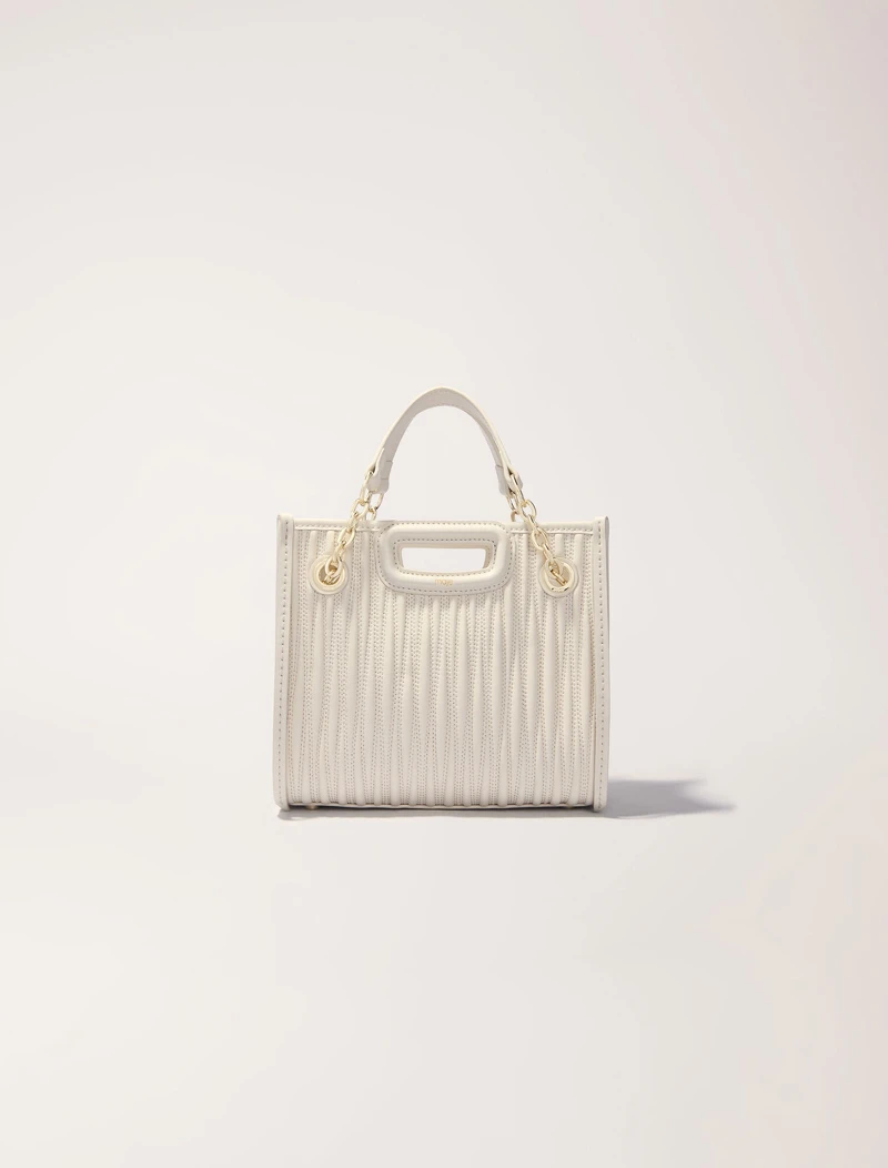 絎縫皮革手提包 絎縫皮革手提包