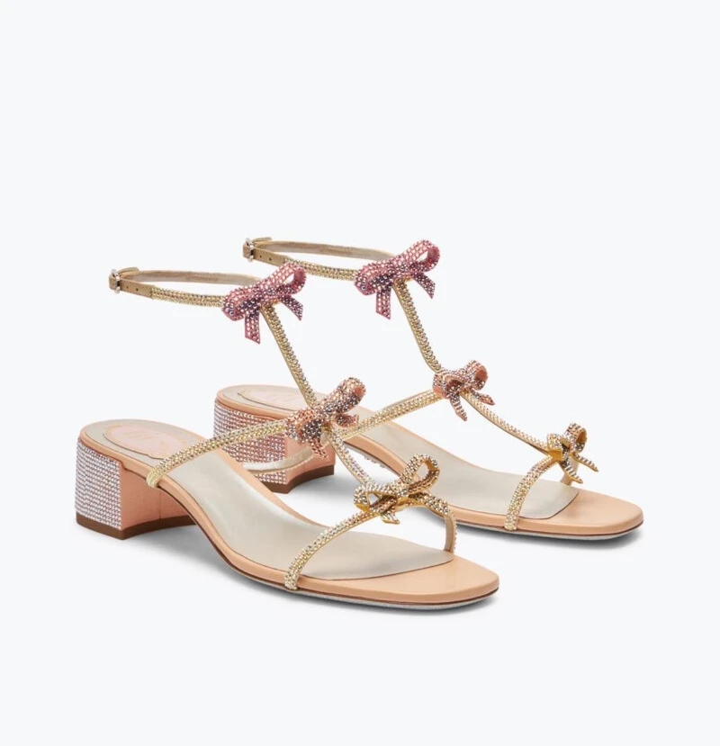 Rene Caovilla Caterina 水晶裝飾涼鞋 Rene Caovilla Caterina 水晶裝飾涼鞋