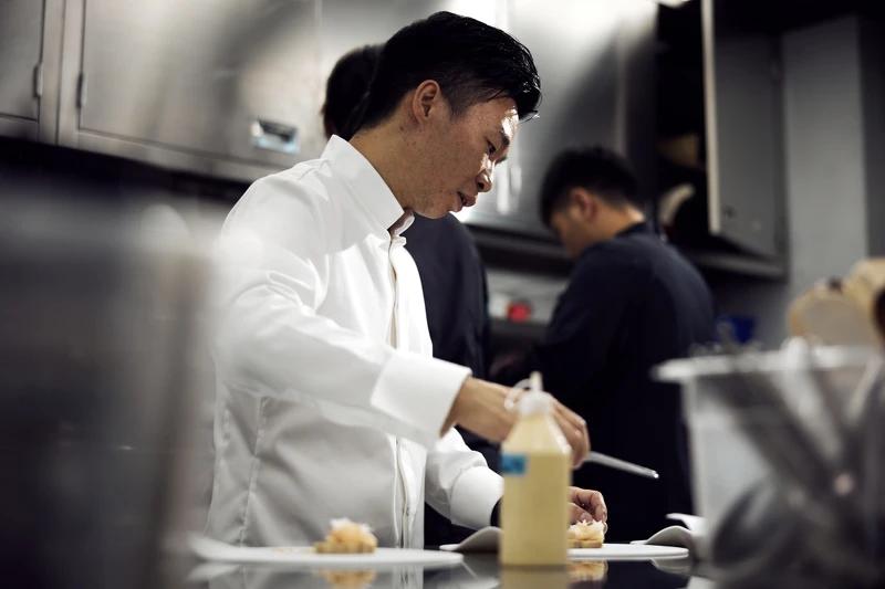 主廚古俊基（Kei Koo）。