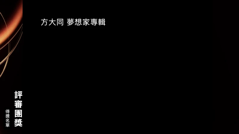 2025金曲獎評審團獎入圍名單