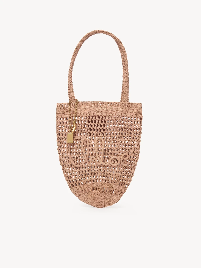 Chloé Banana 天然拉菲草手工鉤織圓形手提袋 Chloé Banana 天然拉菲草手工鉤織圓形手提袋