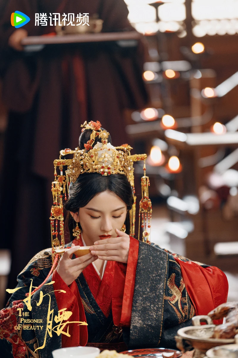 《折腰》女主角宋祖兒飾演小喬古裝扮相