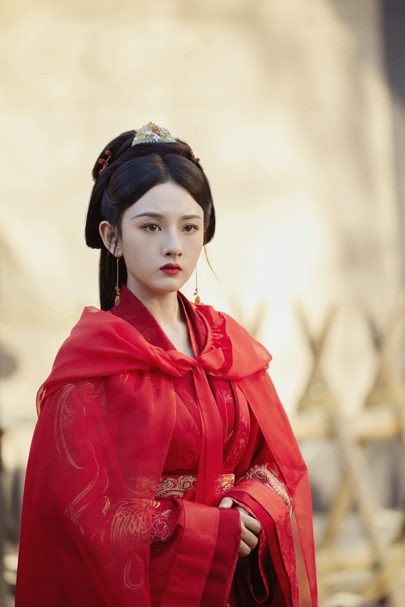 《折腰》中小喬堅定的眼神