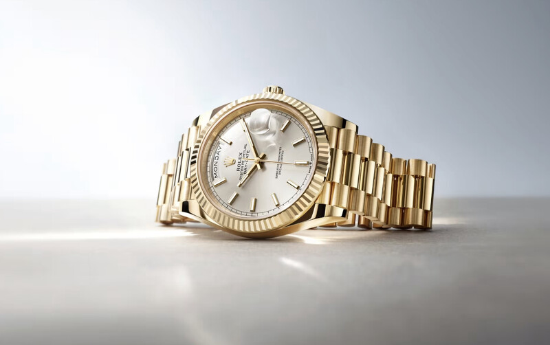 Rolex勞力士Day-Date黃K金腕錶 Rolex勞力士Day-Date黃K金腕錶