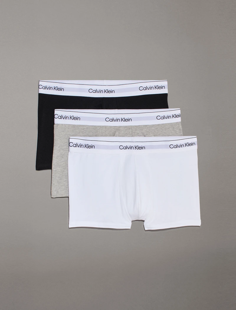Calvin Klein_Cottons Stretch 低腰四角內褲(3件組)_定價$2,180