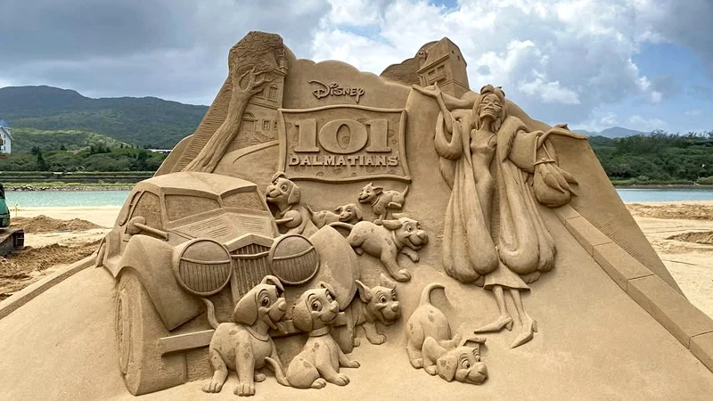 2025福隆沙雕季作品:《101忠狗》庫伊拉 2025福隆沙雕季作品:《101忠狗》庫伊拉