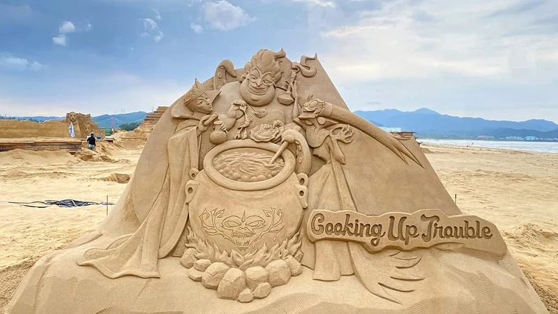 2025福隆沙雕季作品:《小美人魚》烏蘇拉 2025福隆沙雕季作品:《小美人魚》烏蘇拉