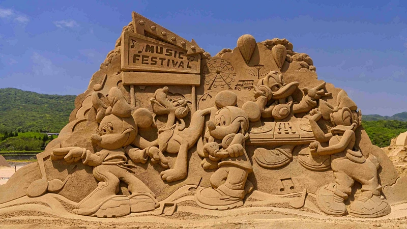 2025福隆沙雕季作品:《音樂祭派對》 2025福隆沙雕季作品:《音樂祭派對》