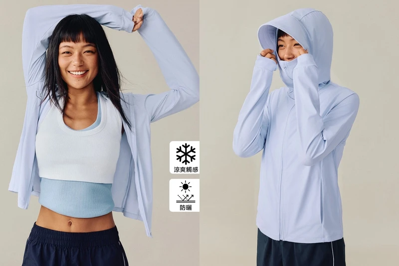 Logo防曬連帽外套 NT1,499 Logo防曬連帽外套 NT1,499