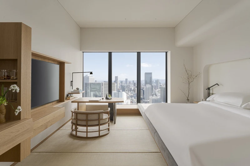酒店28樓「玄水」(GENSUI Floor)以「日式旅館」(Ryokan)為雛形打造客房。 酒店28樓「玄水」(GENSUI Floor)以「日式旅館」(Ryokan)為雛形打造客房。