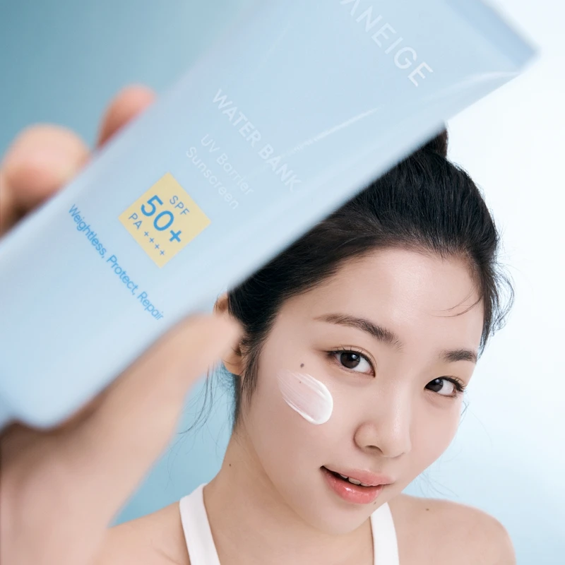 LANEIGE蘭芝水酷修護防曬凝露SPF50+/PA++++質地。